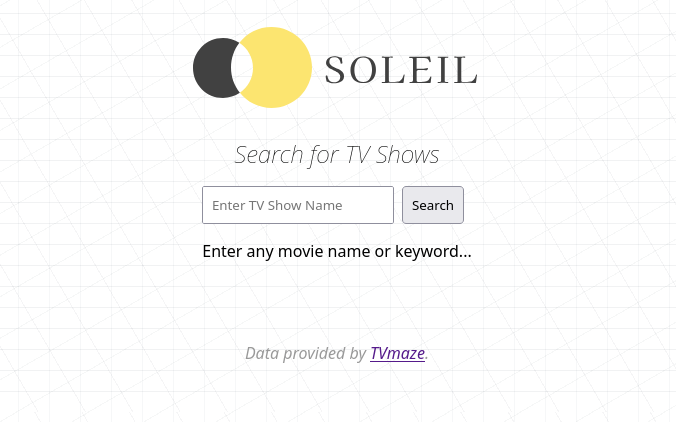 Soleilページ